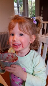 ruby-licking-the-bowl-of-beetroot-hummus